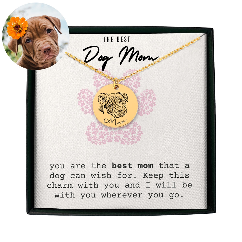 Dog Portrait Necklace