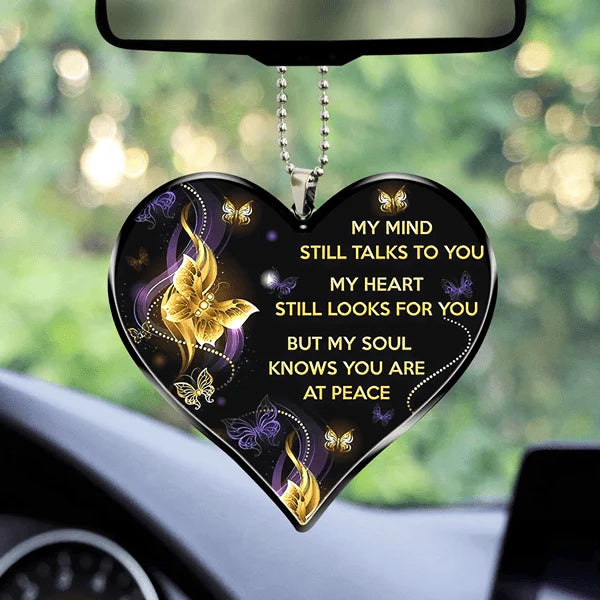 My Mind Heart Ornament